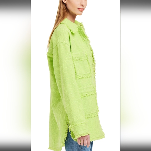 Apparis callie fringe shacket - Picture 3 of 7